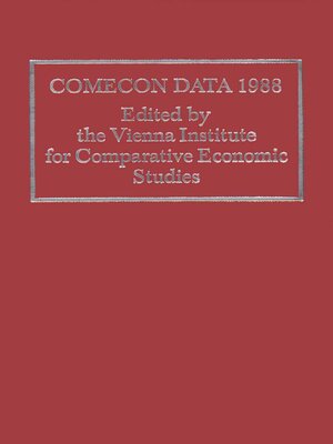 cover image of Comecon Data